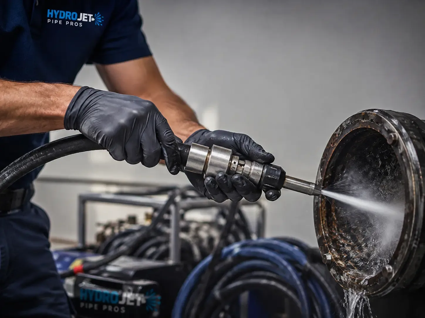 Hydro Jet Pipe Descaling in Pinole, CA